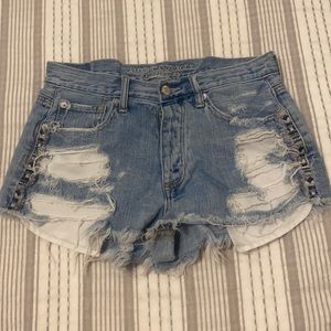 American Eagle Distressed Shorts